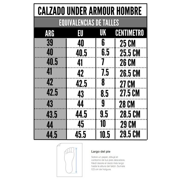 Y Mxico Estados Unidos Tallas Americanas De Zapatillas Hombre