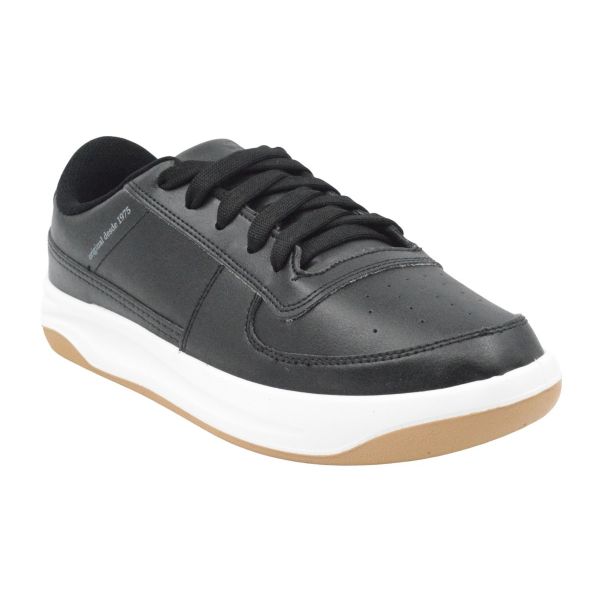 Zapatillas Topper Mujer Cuero Negras Zapatillas Topper Mujer Cuero