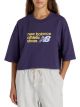REMERA MANGA CORTA NEW BALANCE LOGO CROPPED T-SHIRT
