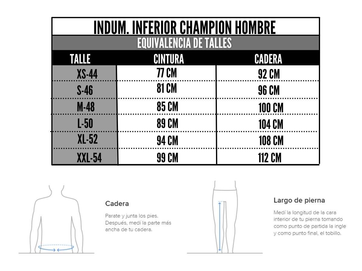 Tabla de talles