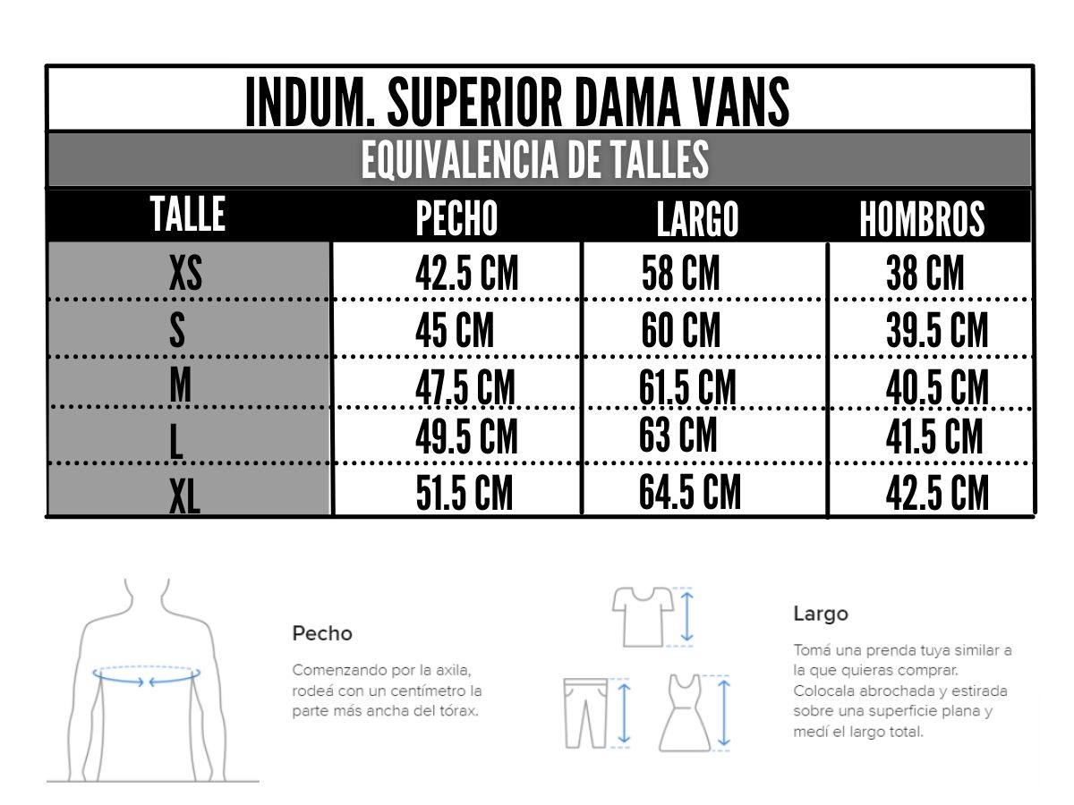 Tabla de talles
